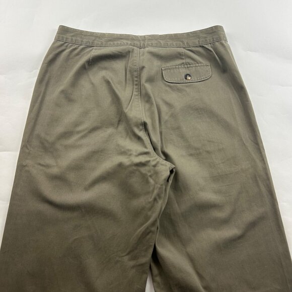 LONG Lee Dark Taupe High Rise Straight Leg Chino Pant 10L - Picture 6 of 6